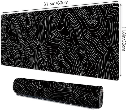 Gaming Mouse Mat Forest Background Pattern XXL XL Large Mouse Mat Long Extended - Image 2