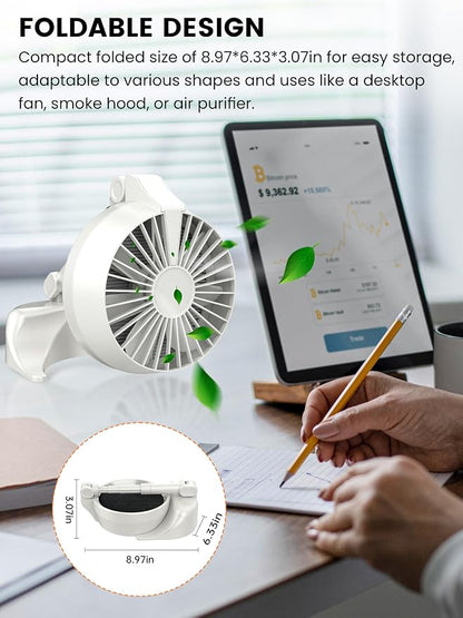 Vegapunk Rechargeable Smoke Away Purifier Fan - Image 4