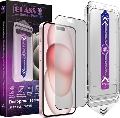 2 Pack Matte Screen Protector for iPhone 14 Pro/iPhone 15 / iPhone 16, 9H by Unknown