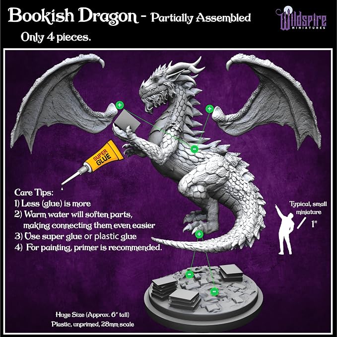 Fantasy Monsters & Bookish Dragon - Image 5