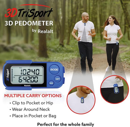 Realalt 3DTriSport 3D Walking Pedometer - Image 5