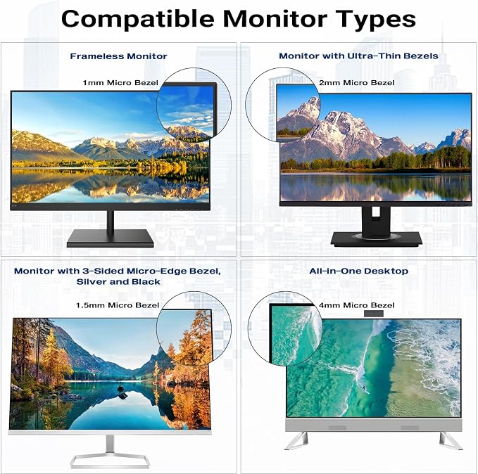 FILMEXT [2 Pack 22 Inch Computer Privacy Screen Filter - Image 5