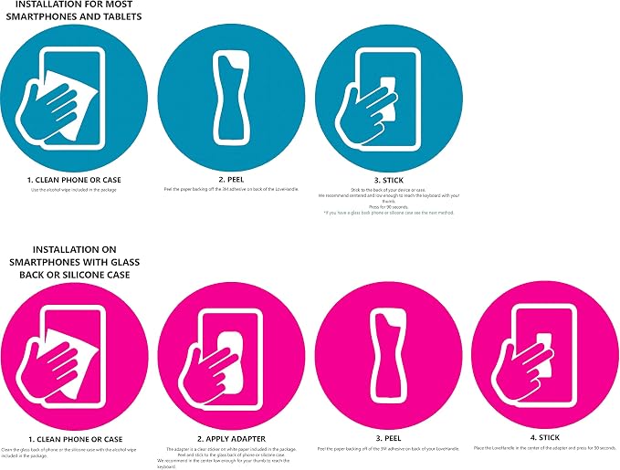 LOVEHANDLE Universal Phone Grip - Image 3