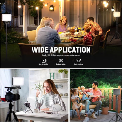 NEEWER BASICS LED Video Light, 2 Pack Studio Panel Key Lighting Kit - Image 7
