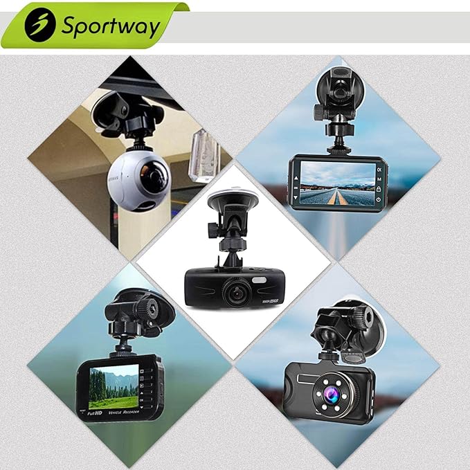 Sportway S30 Dash Cam Suction Mount - Image 5