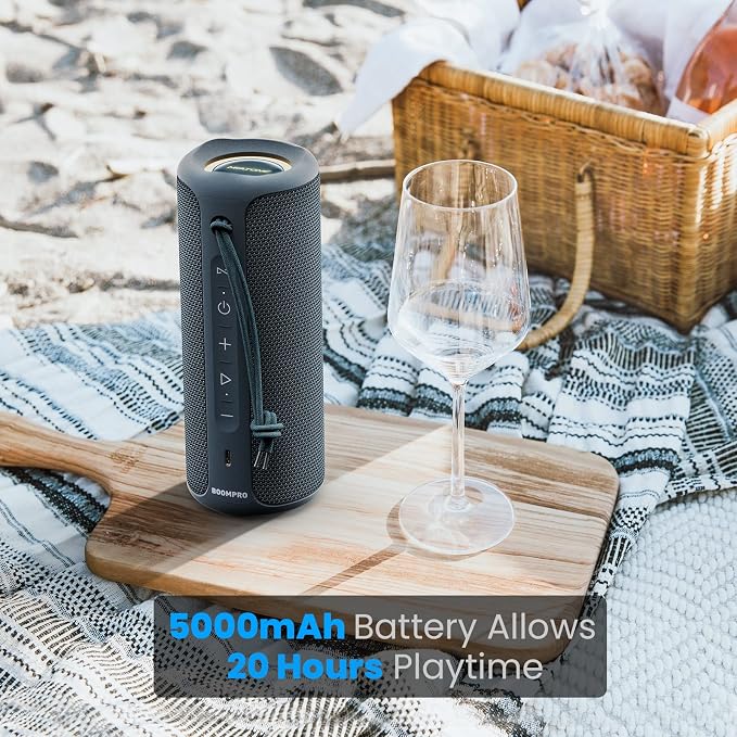 MIATONE Portable Bluetooth Speakers 36W Stereo Sound Bass Boost, 24H Playtime - Image 3