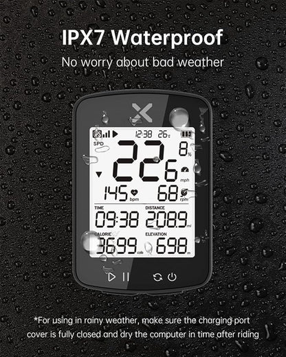 XOSS G+ Gen2 GPS Bike Computer ANT+/ Bluetooth IPX7 Cycling Computer - Image 4