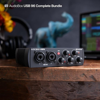 PreSonus AudioBox USB 96 Bundle — USB Audio Interface, XLR Interface - Image 5