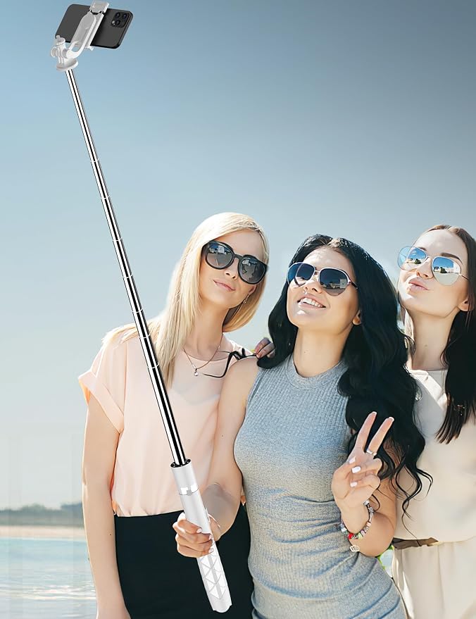 SelfieShow 71" Cell Phone Selfie Stick & Tripod, Smartphone Stand - Image 8