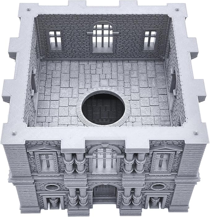 Barrel Riders Barracks by Printable Scenery, 3D Printed Tabletop RPG Scenery - Image 5