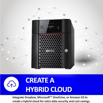 BUFFALO TeraStation 3430DN 4-Bay 16TB Desktop Small-Med Business NAS w/Hard - Image 6
