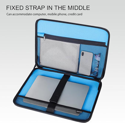DOMISO 17 Inch Laptop Case Rugged Sleeve Waterproof Hard Shell Protective Cover - Image 5