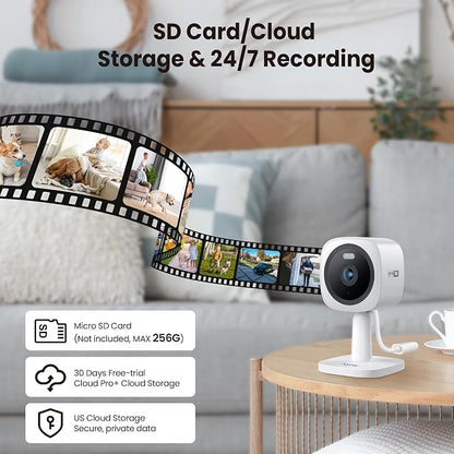 Hugolog 3K 5MP Outdoor Indoor Security Cameras - Image 9