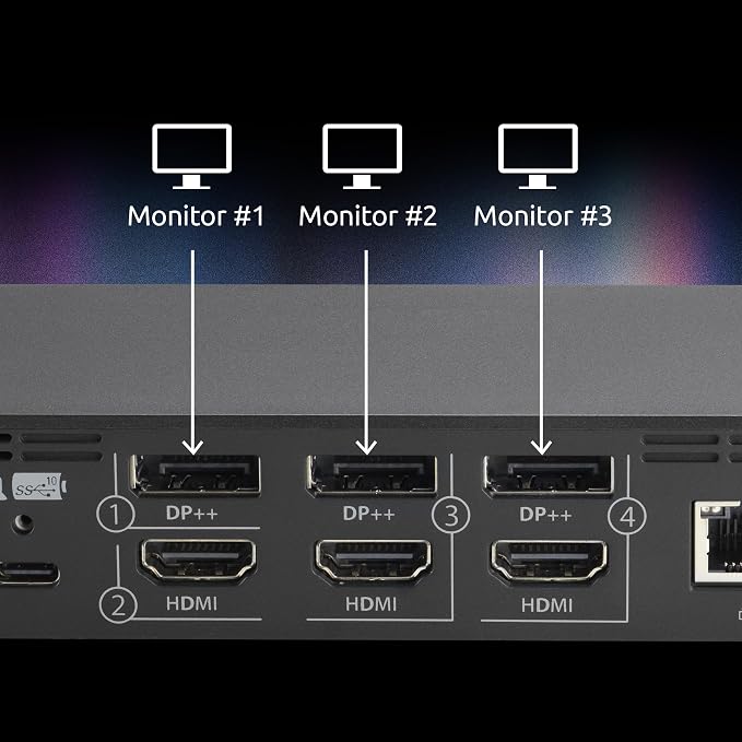 Kensington DisplayLink 4K Docking Station, Triple 4K - Image 4