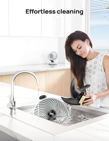 DREO Oscillating Fan for Bedroom, 13 Inch Quiet Table Fans for Home Whole Room - Image 7