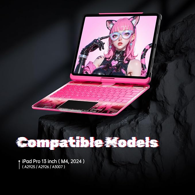 KITONE Transparent Case with Wireless Keyboard only - Image 2
