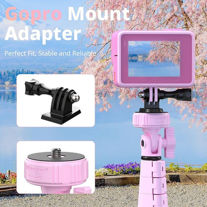 UBeesize 62" Phone Tripod & Selfie Stick, Camera Tripod Stand - Image 6