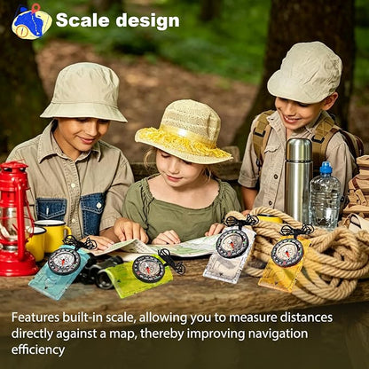 Outdoor Compass with Adjustable Declination, Navigation and Survival. - Image 6