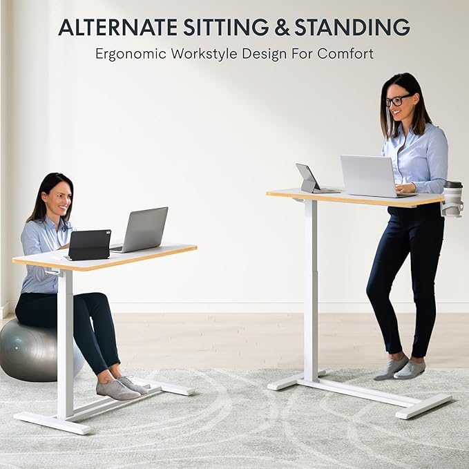 FLEXISPOT Mobile Standing Desk - Image 6
