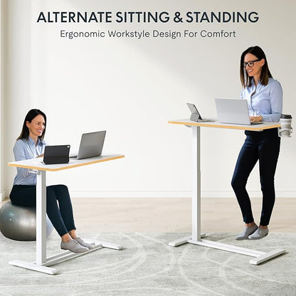 FLEXISPOT Mobile Standing Desk - Image 6
