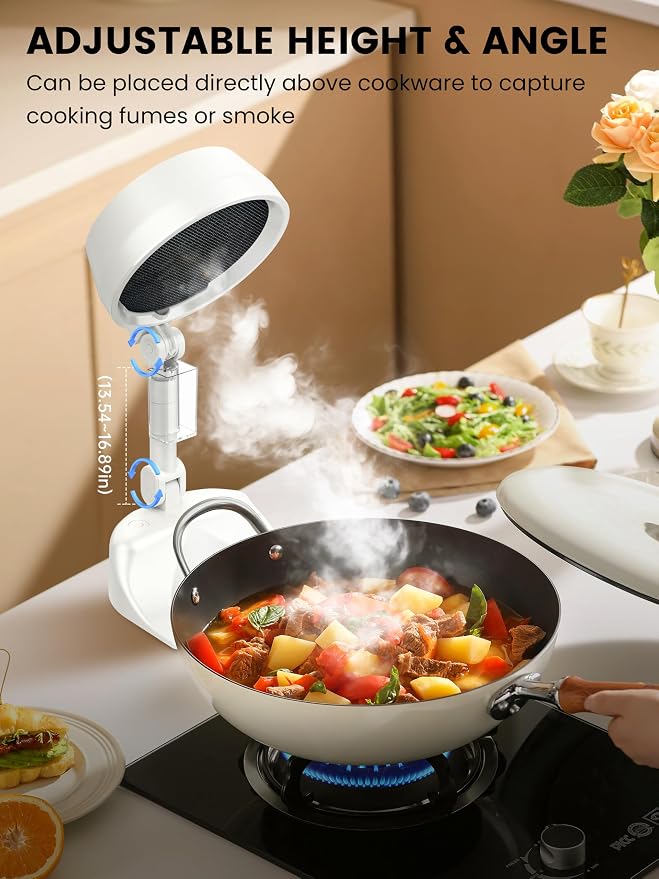 Vegapunk Rechargeable Smoke Away Purifier Fan - Image 3