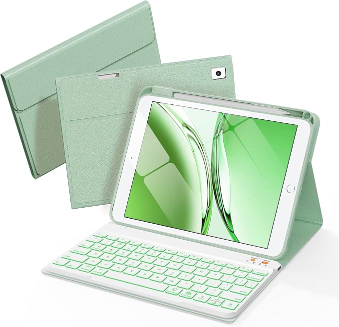 Keyboard Case for iPad 9th 8th 7th Generation Case 10.2" by Unknown