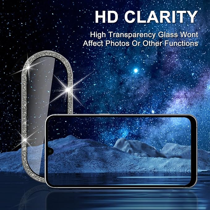 for Samsung Galaxy A26/A36/A56 Camera Lens Protector, Individual Metal Ring - Image 4