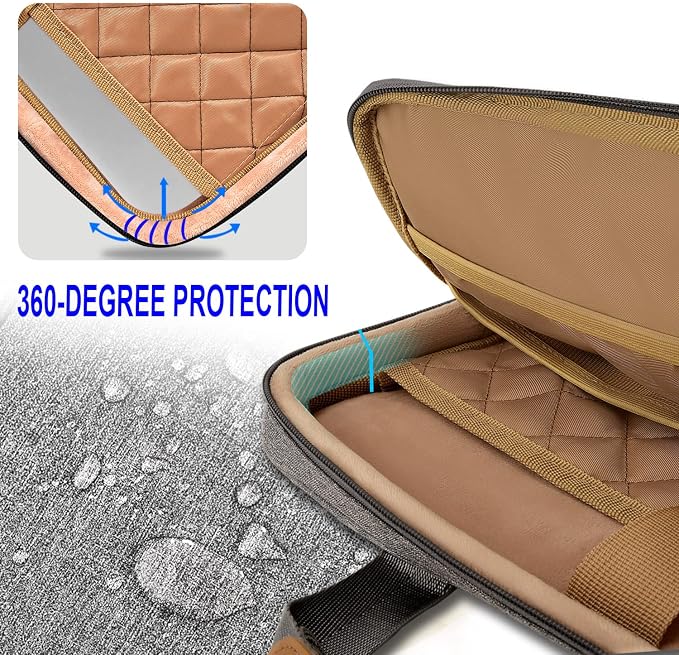 ZINZ Slim Expandable Laptop Case 15.6 Inch Sleeve Upgraded Protective Durable - Image 3