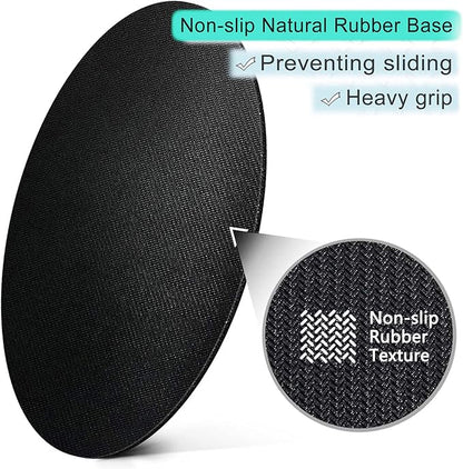 ITNRSIIET Round Mouse Pad with Stitched Edge Premium-Textured Waterproof - Image 4