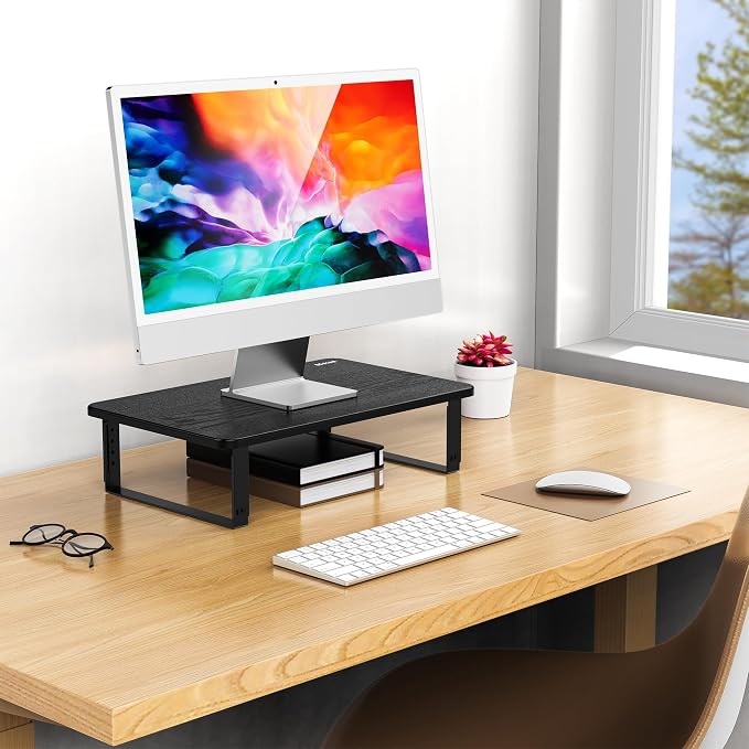 BESIGN MS01 Monitor Stand Riser, Height Adjustable Laptop Stand, Computer - Image 3