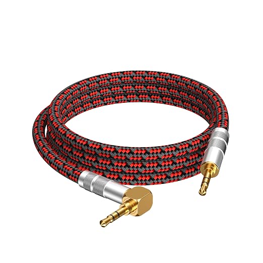 3.5mm Aux Cord, Audiophile Audio Auxiliary Cable 3.5 mm Male to Male Stereo - Image 2