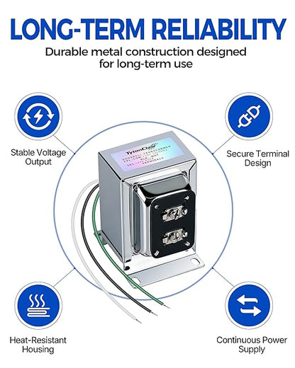 24V 40VA Hardwired Transformer for Ring Video Doorbell, Eufy & Smart Thermostats - Image 6