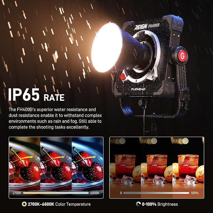 GVM 400W Bi-Color Video Light - Image 2