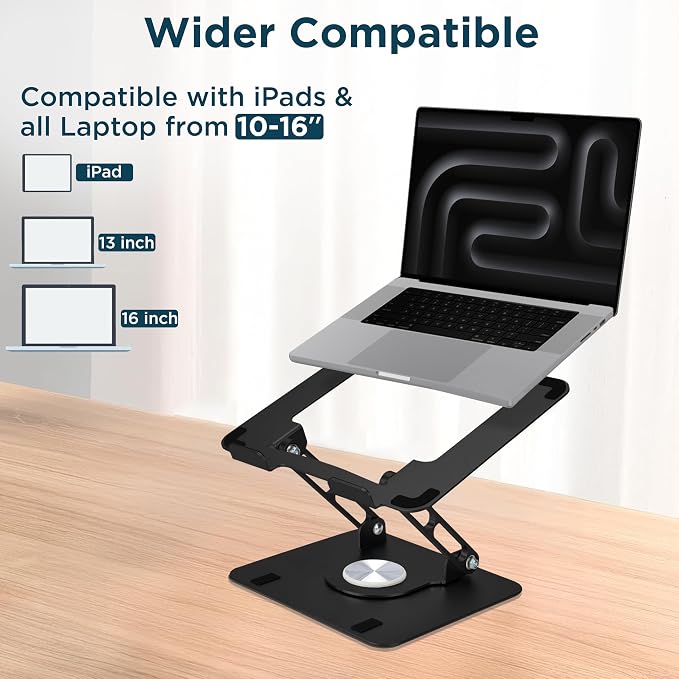 Uncaged Ergonomics Swivel Laptop Stand - Image 8