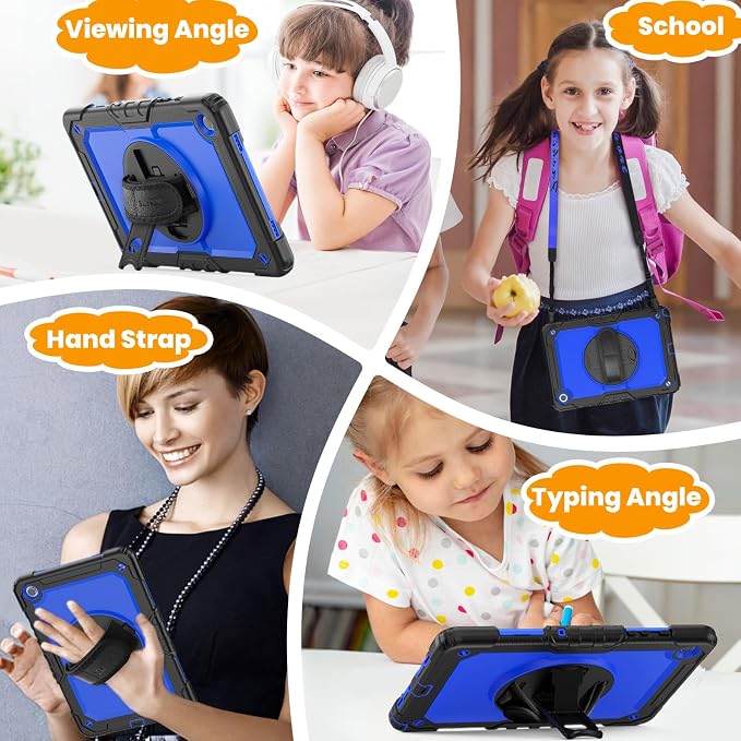 SEYMAC stock Case for Samsung Galaxy Tab A9+ Plus 11'', Full-Body Drop - Image 4
