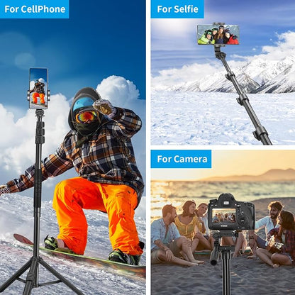 64" Phone Selfie Stick Tripod - Image 7