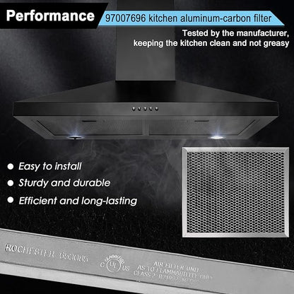 97007696 41F Grease Filter fit for B-roan Nu-tone Range Hood 8-3/4" x 10-1/2" - Image 5