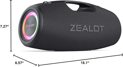 ZEALOT Bluetooth Speaker, 120W Wireless Outdoor Speaker - Image 7