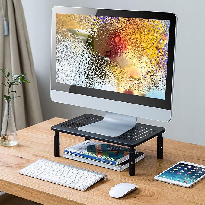 suptek Monitor Stand Riser for Computer, Notebook and All Flat Screen Display - Image 5