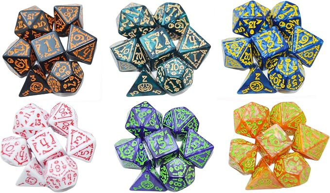 SmartDealsPro Double-Colors Polyhedral Dice Sets - Image 4