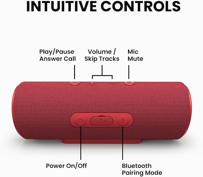 Cleer Scene Portable Bluetooth Speaker, IPX7 Waterproof, Powerful Sound and - Image 2