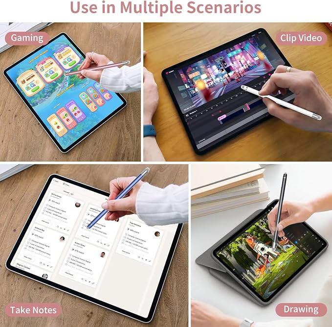 Stylus Pen for Touchscreen, 2-in-1 High Sensitivity & Precision Stylus Pen - Image 7
