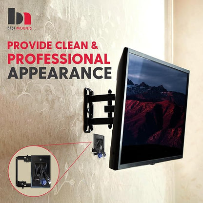 2 Pack Wall Plate Cable Pass Through - Image 6
