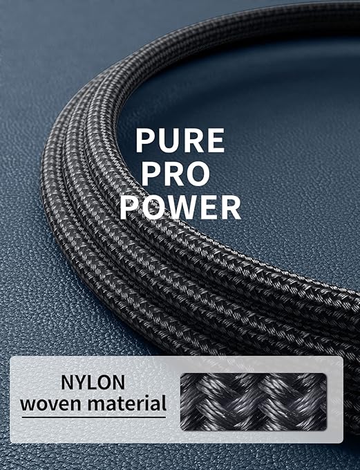 PRAKIE USB C to USB C Cable 6FT, USB Type C Fast Charging Cable 2Pack Nylon - Image 7