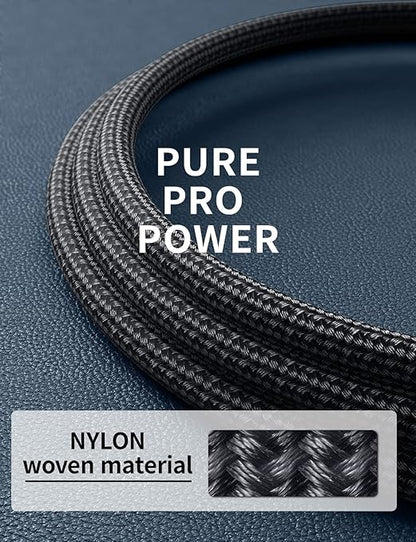 PRAKIE USB C to USB C Cable 6FT, USB Type C Fast Charging Cable 2Pack Nylon - Image 7