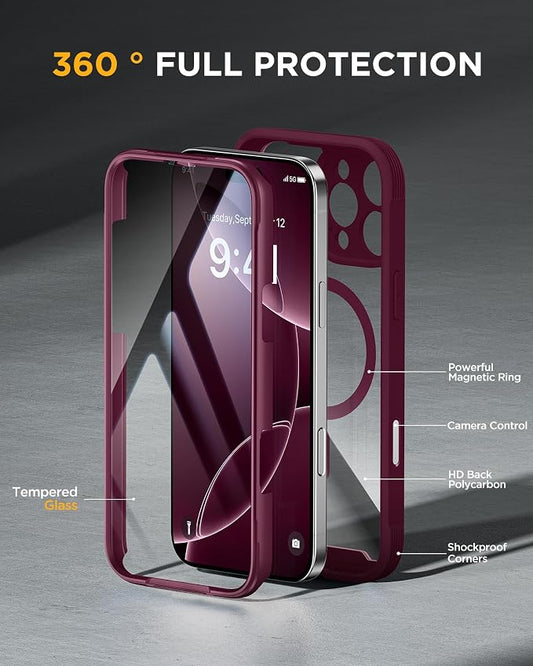 Miracase for iPhone 16 Pro Max Case 6.9'', Full-Body Bumper Phone case - Image 2