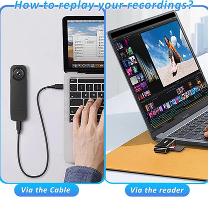 Mini Body Camera with Audio & Video Recording - Image 6