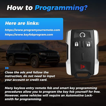 Key Fob 2Pcs M3N-32337100 13577770 Compatible - Image 3