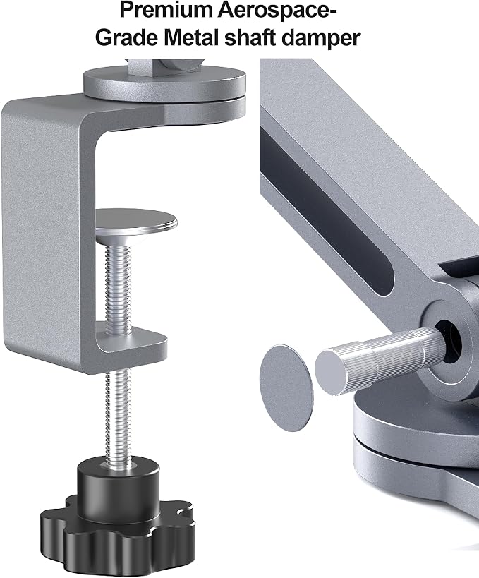 Tablet Arm Mount with Super Grip, Adjustable Foldable Holder & Heavy Duty - Image 4