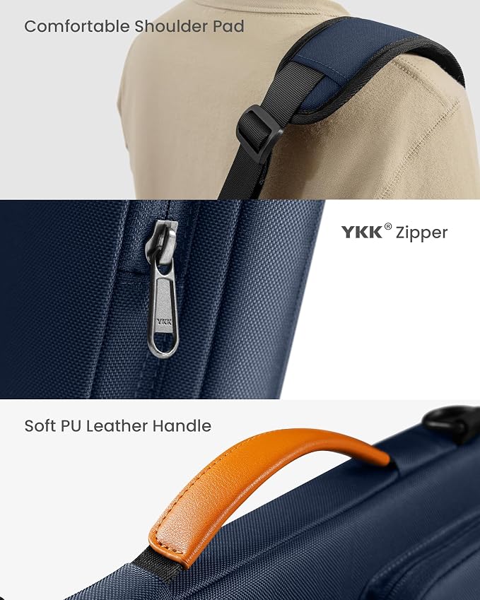 tomtoc 360° Protective Laptop Shoulder Bag - Image 7